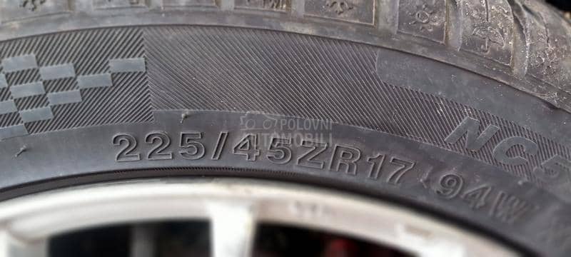 Aluminijumske felne 5 x 100 17 17" 5 x 100