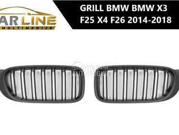 F25 F26 PREDNJI GRILL za BMW X3, X4