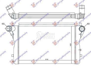 HLADNJAK INTERKULERA 2.0... za Audi TT od 2006. do 2014. god.