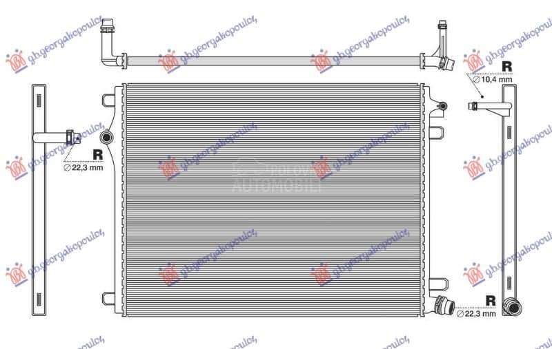HLADNJAK MOTORA DODATNI
