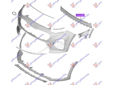 CENTRALNA RESETKA DONJA za Kia Sportage od 2018. do 2022. god.