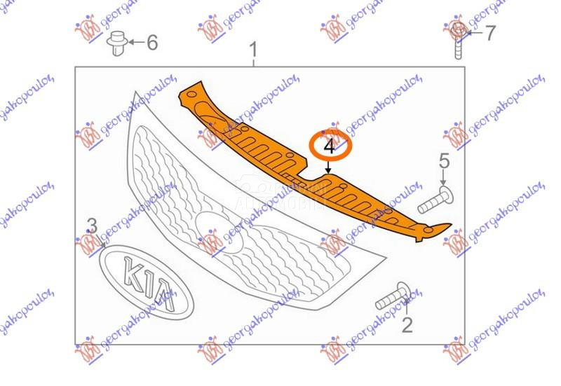 POKLOPAC VEZNOG LIMA GORNJI PL