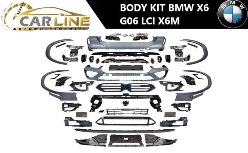 G06 LCI X6M BODY KIT
