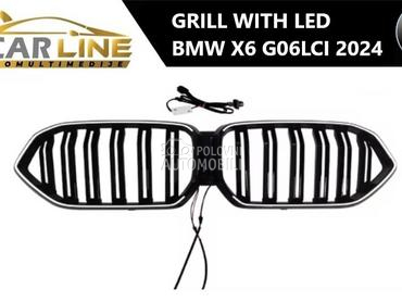 G06 LCI LED PREDNJI GRILL  24- za BMW X6