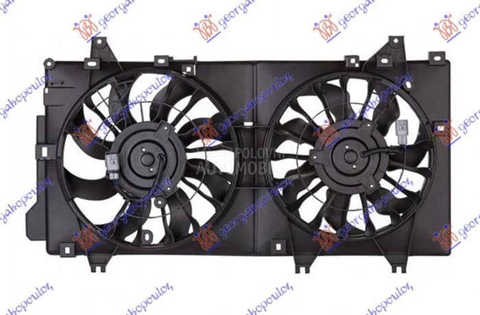 VENTILATOR KOMPLET (22 PIN)