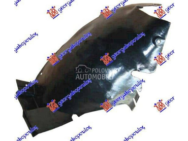 POTKRILO PLASTICNO Levo za Peugeot 206 od 1998. do 2009. god.