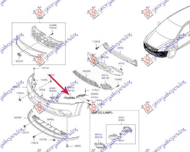 NOSAC PREDNJEG BRANIKA PLASTIC