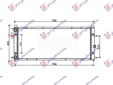 HLADNJAK MOTORA... za Volkswagen Ostalo od 1991. do 1996. god.