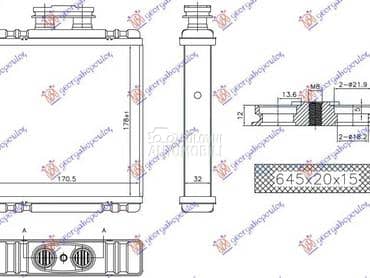 GREJAC KABINE za Audi A1 od 2014. do 2018. god.