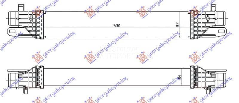 HLADNJAK INTERKULERA 1.4...