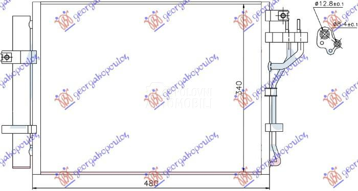 HLADNJAK KLIME ZA SVE MODELE B