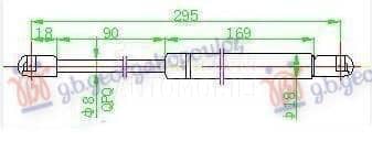 AMORTIZER GEPEK VRATA 610...