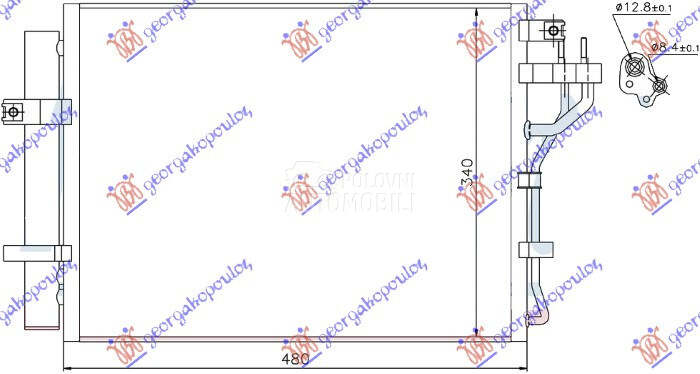 HLADNJAK KLIME ZA SVE MODELE B