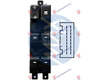 PREKIDAC U PREDNJIM VRATIMA (4 za Kia Picanto od 2015. do 2017. god.