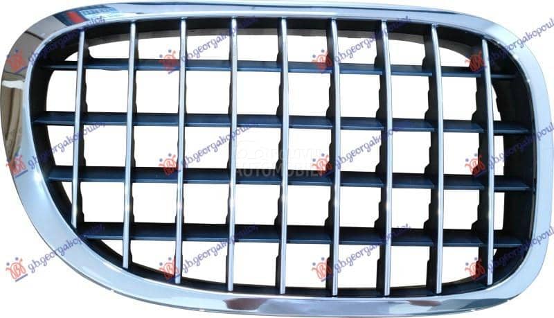 PVC MASKA HROM/HROM/CRNA Desno