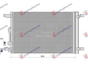 HLADNJAK KLIME za Škoda Octavia za 2020. god.