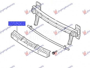 APSORBER PREDNJEG BRANIKA (O) za Kia Picanto od 2015. do 2017. god.