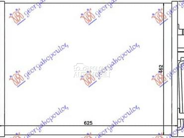 HLADNJAK KLIME BENZIN/DIZEL za Volvo V70 od 2007. do 2013. god.