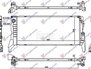 HLADNJAK MOTORA ZA SVE... za BMW X1 od 2015. do 2019. god.