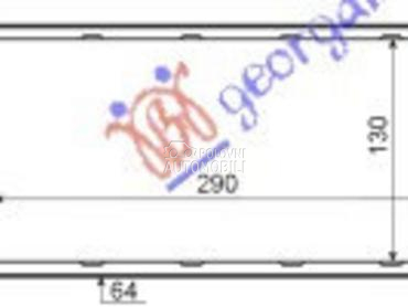 HLADNJAK INTERKULERA 0.9i 8V 1 za Lancia Ypsilon od 2011. do 2024. god.
