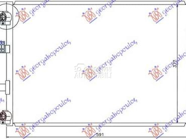 HLADNJAK KLIME za Ford C-Max od 2010. do 2014. god.