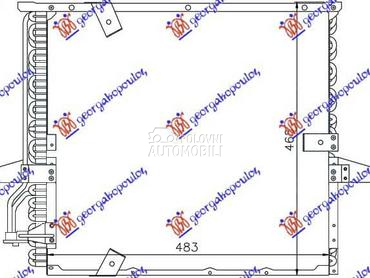 HLADNAK KLIME BENZIN -... za BMW Serija 3 od 1990. do 1998. god.