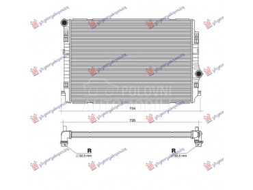 HLADNJAK MOTORA 2.0 TDi... za Volkswagen Tiguan od 2016. do 2020. god.