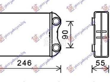 GREJAC KABINE za MINI One od 2002. do 2006. god.