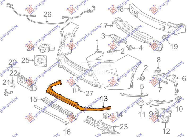 SPOJLER PREDNJEG BRANIKA (F-SP
