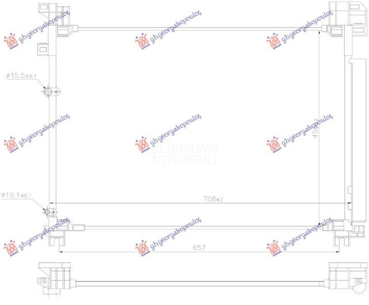 HLADNJAK KLIME 2.0 BENZIN (708
