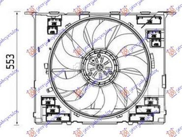 VENTILATOR KOMPLET... za BMW Serija 7 od 2019. do 2022. god.