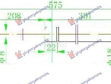 AMORTIZER GEPEK VRATA 530... za Hyundai Accent od 2003. do 2005. god.
