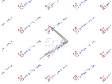 LAJSNA PVC MASKE HROM za Lexus ES od 2019. do 2025. god.