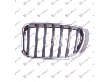 PVC MASKA HROM/CRNA Levo za BMW X3 od 2014. do 2017. god.