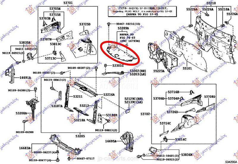 POKLOPAC VEZNOG LIMA GORNJI PL