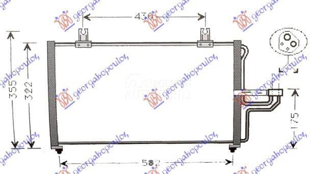 HLADNJAK KLIME BENZIN
