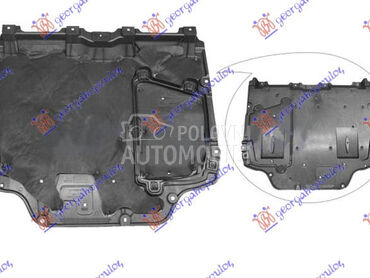 ZASTITA MOTORA PLASTICNA za Lexus UX od 2019. do 2025. god.