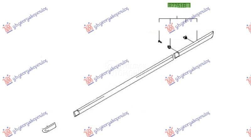 LAJSNA ZADNJEG BLATOBRANA Levo