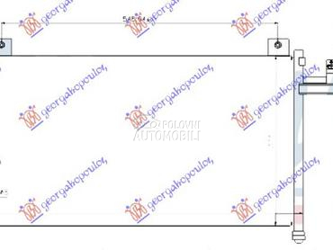 HLADNJAK KLIME ZA SVE MODELE B za Mazda Premacy od 1999. do 2004. god.