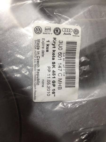 Ratkapne Originalna Skoda 16" 