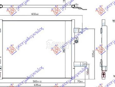 HLADNJAK KLIME 1.5/2.0 BENZIN za Mazda MX-5 od 2015. do 2025. god.