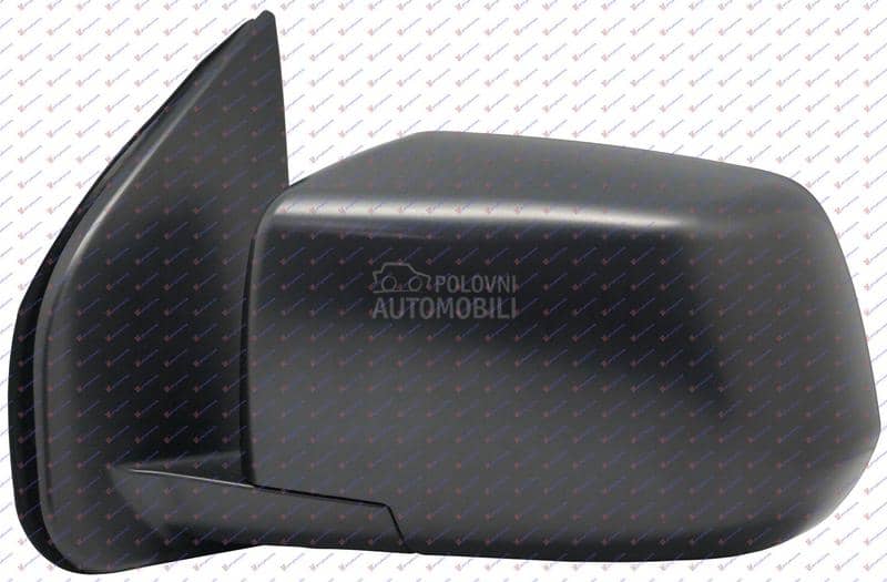 RETROVIZOR MEHANICKI CRNI Levo