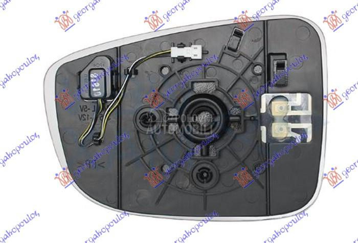 STAKLO RETROVIZORA SA GREJACEM