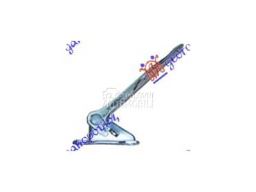 MAKAZE HAUBE Levo za Mitsubishi L200 od 2010. do 2015. god.