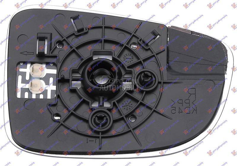 STAKLO RETROVIZORA SA GREJACEM