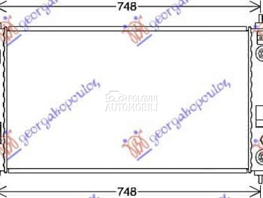 HLADNJAK MOTORA 2.0 TURBO... za Opel Insignia od 2008. do 2013. god.
