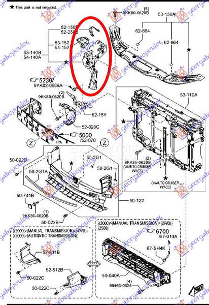NOSAC HLADNJAKA GORNJI
