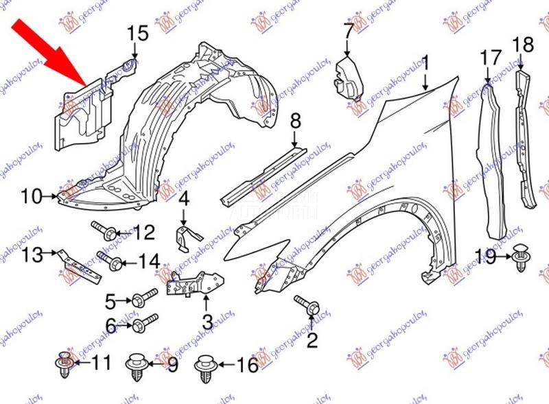 ZASTITA MOTORA PLASTICNA