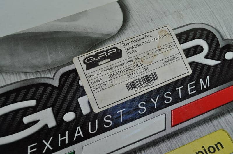 G.P.R. auspuh KTM LC 8 Super