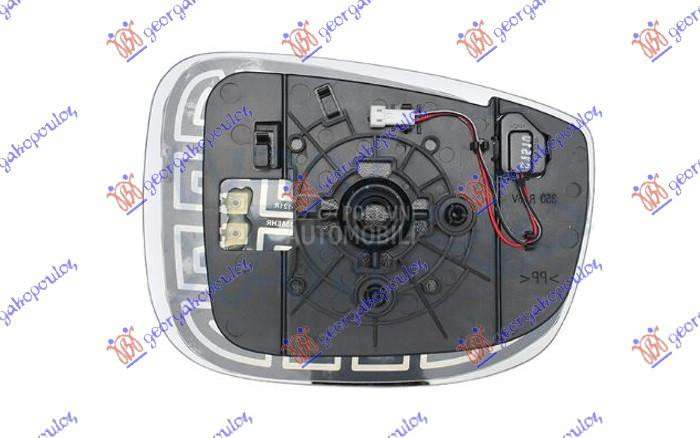 STAKLO RETROVIZORA SA GREJACEM